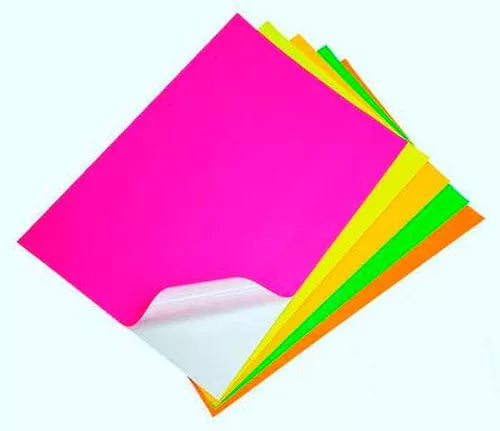 Hojas Neon (100)