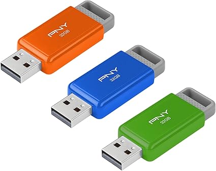 PNY Unidades flash USB 2.0, 32 GB