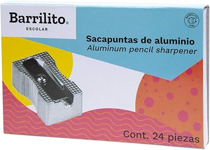 Barrilito SPT05 Sacapuntas Metálico