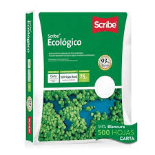 Hojas Blancas T-Carta Scribe