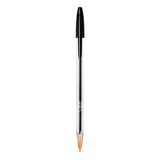 Plumas Bic Cristal Dura Más Negro